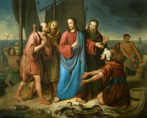Brenner, Adam; Christ Calling His First Disciples; Leicester Arts and Museums Service; http://www.artuk.org/artworks/christ-calling-his-first-disciples-80973